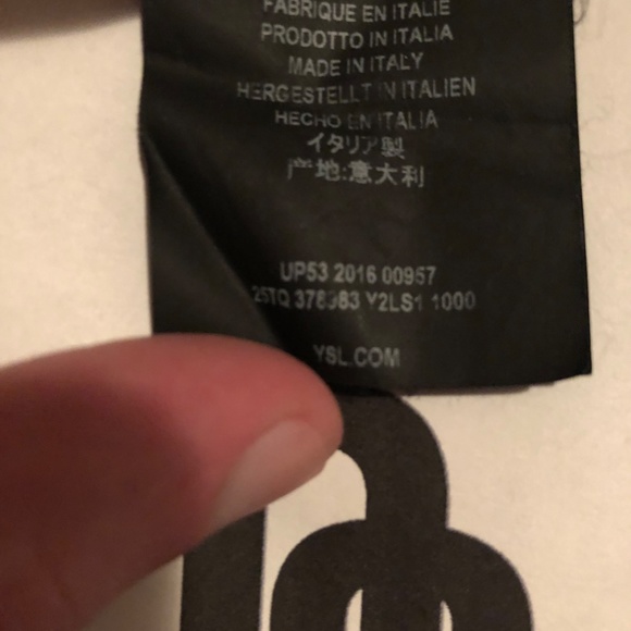 Saint Laurent "Blood Luster Vampire Lips" T-Shirt - Picture 7 of 8